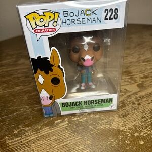 Funko Pop BoJack Horseman with Pink and Blue Accents